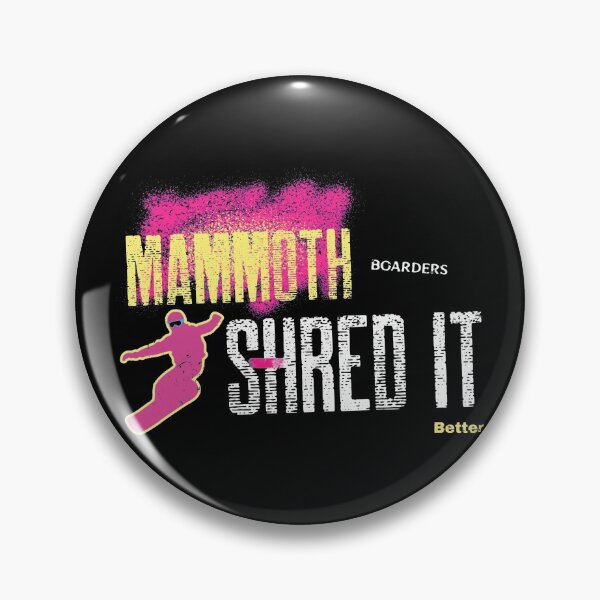 Item preview, Mammoth Mountain | Shred It Snowboarder design designed and sold by HROC.