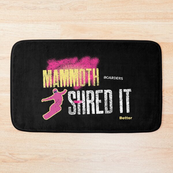 Item preview, Mammoth Mountain | Shred It Snowboarder design designed and sold by HROC.