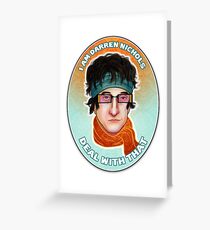 I am Darren Nichols Greeting Card