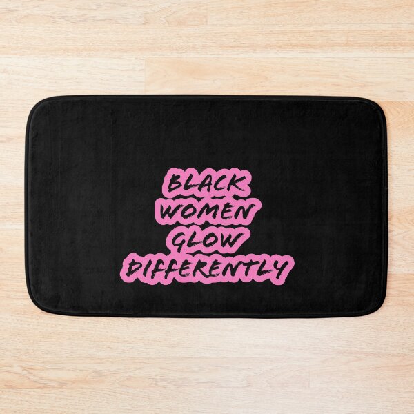 Item preview, black women glow differently designed and sold by Mariocii.