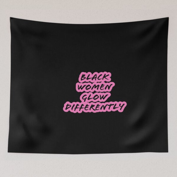 Item preview, black women glow differently designed and sold by Mariocii.