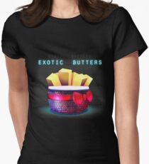 Exotic Butters Women's Fitted T-Shirt