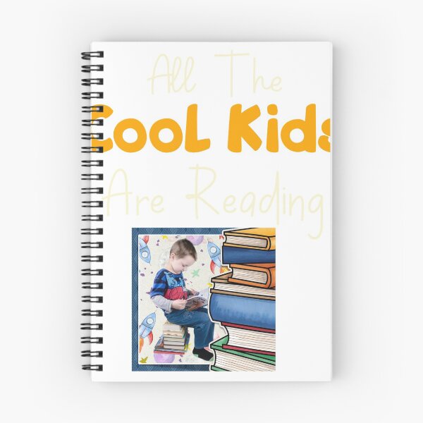 Item preview, ALL THE COOL KIDS ARE READING designed and sold by Marakstore.