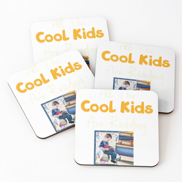 Item preview, ALL THE COOL KIDS ARE READING designed and sold by Marakstore.