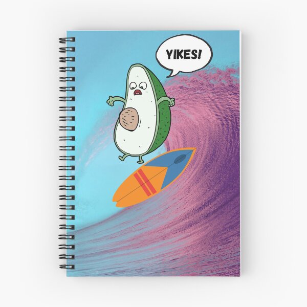 Item preview, Funny Avocado Surfing designed and sold by surprise-to-me.