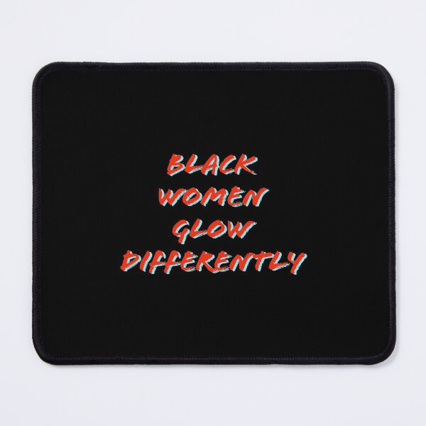 Item preview, black women glow differently designed and sold by Mariocii.