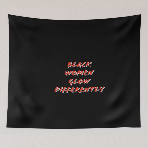 Item preview, black women glow differently designed and sold by Mariocii.