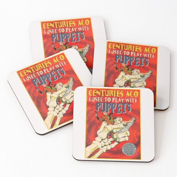 Item preview, Vintage Human Puppet Retro Horror Poster Halloween Skeleton Puppet Player Gift designed and sold by TheAplus.