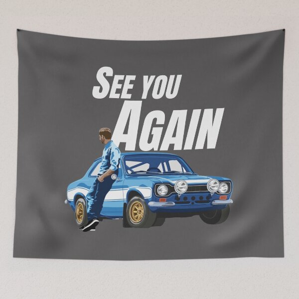Item preview, See you Again { fast and furious Paul walker } designed and sold by MOTOSHIFT.