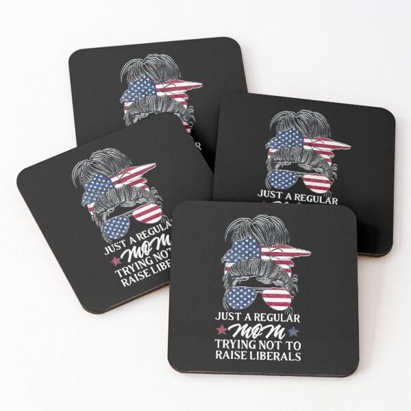 Item preview, Just a Regular Mom Trying Not To Raise Liberals  designed and sold by FidelmaShop.
