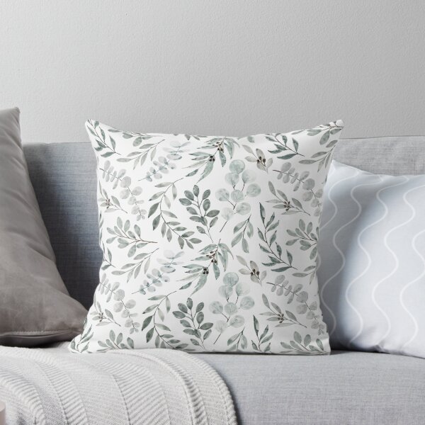 Item preview, Australian Eucalyptus Watercolor Botanical Leaves Australianiana Eucalyptus leaves in watercolour designed and sold by Erin Kendal.