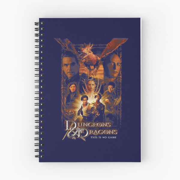 Item preview, D&D movie afis designed and sold by BarmyPrints.