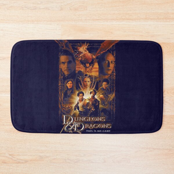 Item preview, D&D movie afis designed and sold by BarmyPrints.
