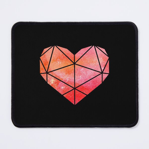 Item preview, Geometric Heart Red designed and sold by KA DESIGNS.