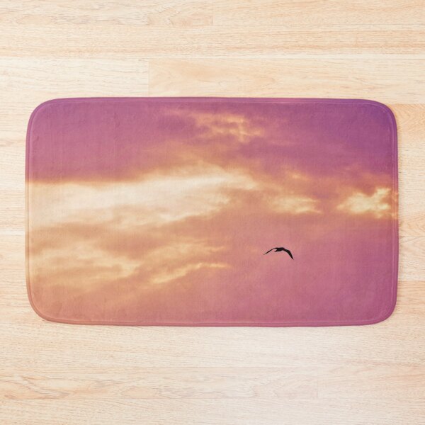 Item preview, Cute Flying Bird In The Pink Sky designed and sold by maisiriva.