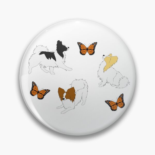 Item preview, Papillon Dogs and Butterflies designed and sold by AndromedaFIN.
