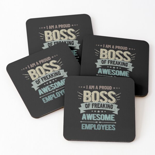 Item preview, Im A Proud Boss Of Freaking Awesome Employees designed and sold by jacjac2121.