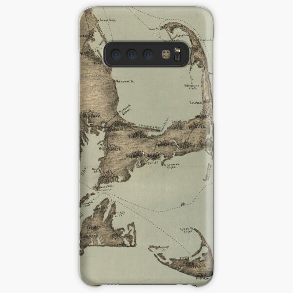 Vintage Map of Cape Cod (1885) Samsung Galaxy Snap Case