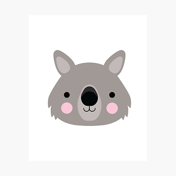 Item preview, Cute Australian Wombat designed and sold by OutofFocusShop.