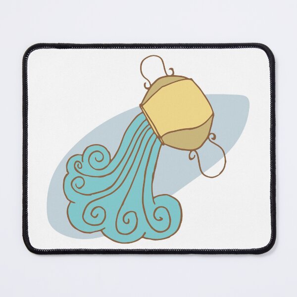 Item preview, Zodiac Pals: Aquarius designed and sold by lineartdesigns.