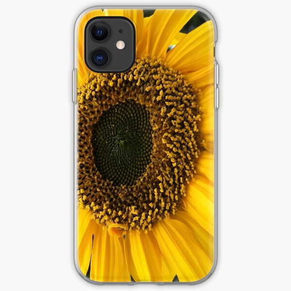 SUNFLOWER SEEDS AND PETALS iPhone Soft Case