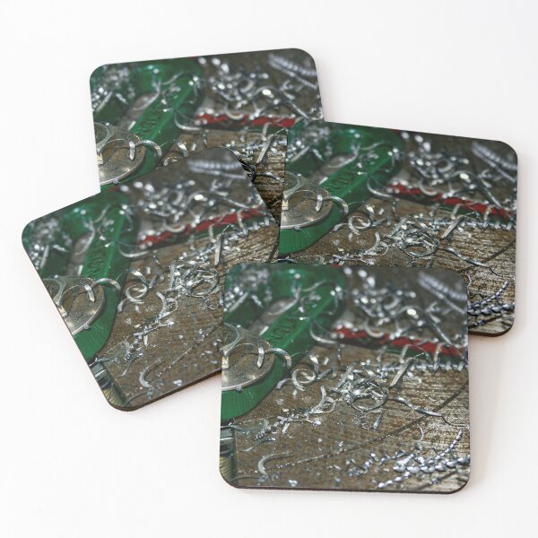 Item preview, Metal filings on work bench designed and sold by James-Cole.