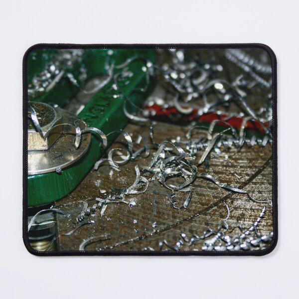 Item preview, Metal filings on work bench designed and sold by James-Cole.
