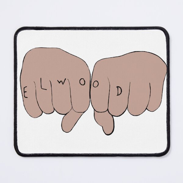 Item preview, Blues Brothers Dan Aykroyd 'Elwood' Tattoo designed and sold by harrifangs.