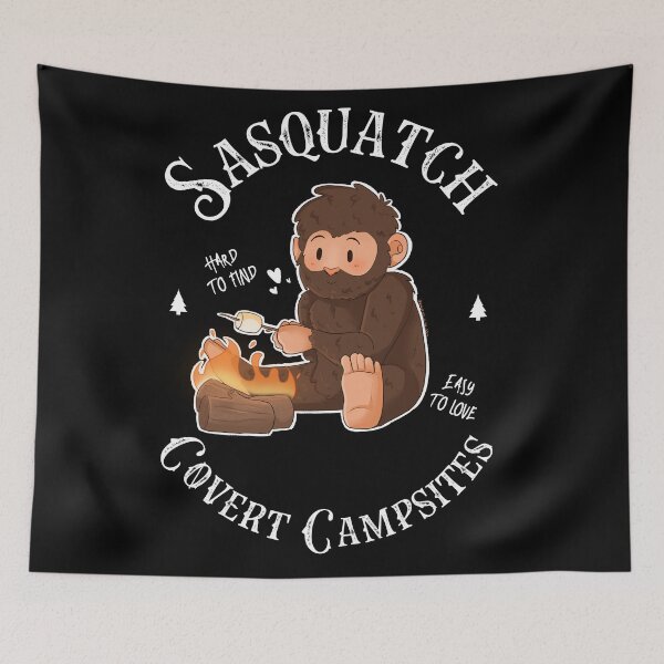 Item preview, Sasquatch covert campsites designed and sold by OTBPShop.