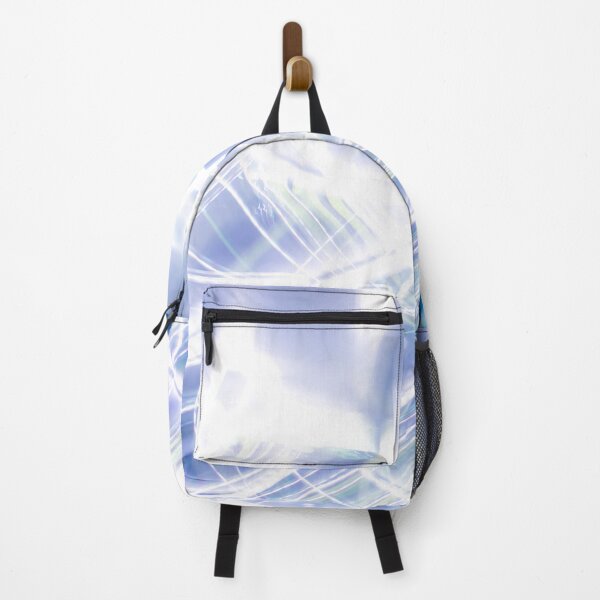 Item preview, Chaotic white-blue wavy light streaks of energy and electricity 2 designed and sold by James-Cole.