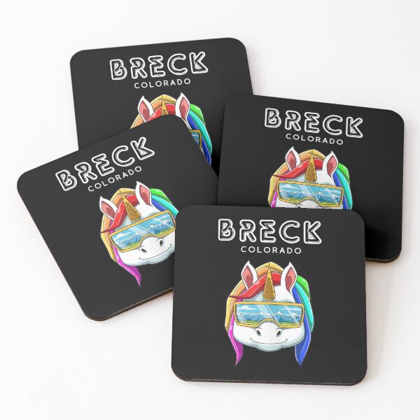 Item preview, Breck Colorado - Ski and Snowboard Unicorn Tank Top designed and sold by GodivaShop.