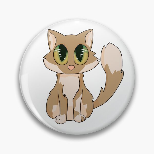 Item preview, Fluffy Cat (Caramel) designed and sold by KittyShish.