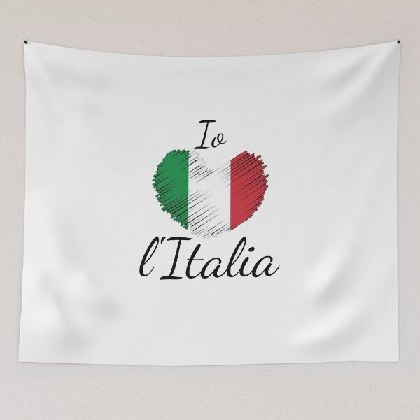 Artikelvorschau, Io amo l'Italia,I love Italia entworfen und verkauft von underdogsgrit.