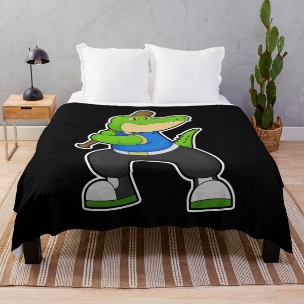 Item preview, Crocodile at Baseball with Baseball bat designed and sold by Snabdesign84.