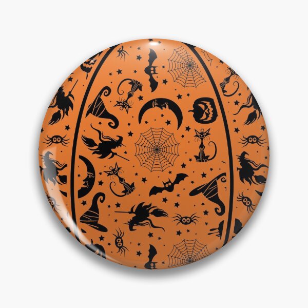 Aperçu de l'œuvre Modèle sans couture de citrouille d'Halloween créée et vendue par Pexilus.