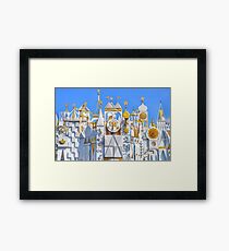it's a small world Framed Print