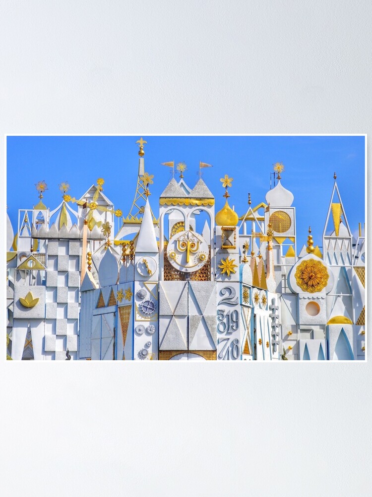 It S A Small World Poster By Briannaarce Redbubble