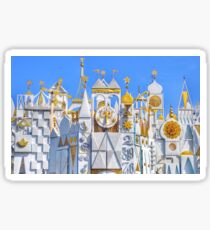 it's a small world Sticker
