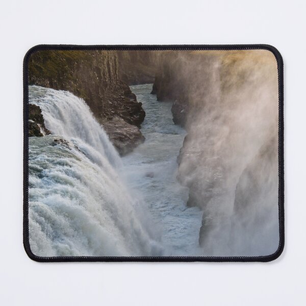 Item preview, Force of Nature Gulfoss Waterfall Iceland designed and sold by Catherine Reading.