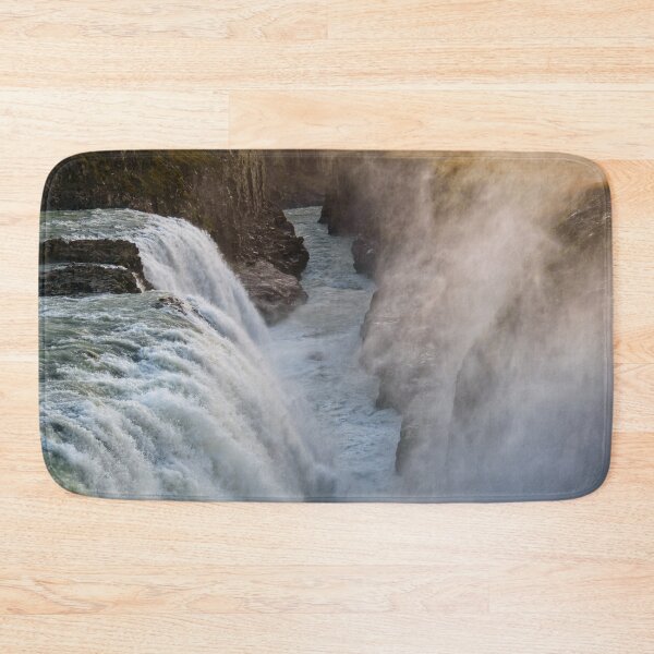 Item preview, Force of Nature Gulfoss Waterfall Iceland  designed and sold by Catherine Reading.