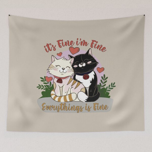Item preview, it's fine i'm fine everything's fine designed and sold by Hero Prod.