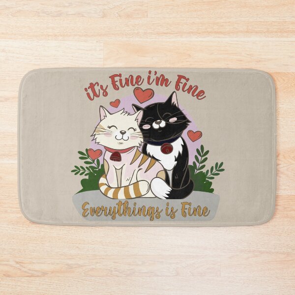 Item preview, it's fine i'm fine everything's fine designed and sold by Hero Prod.