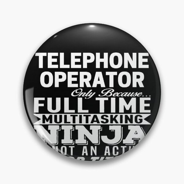 Item preview, Telephone operator designed and sold by clickmostro.