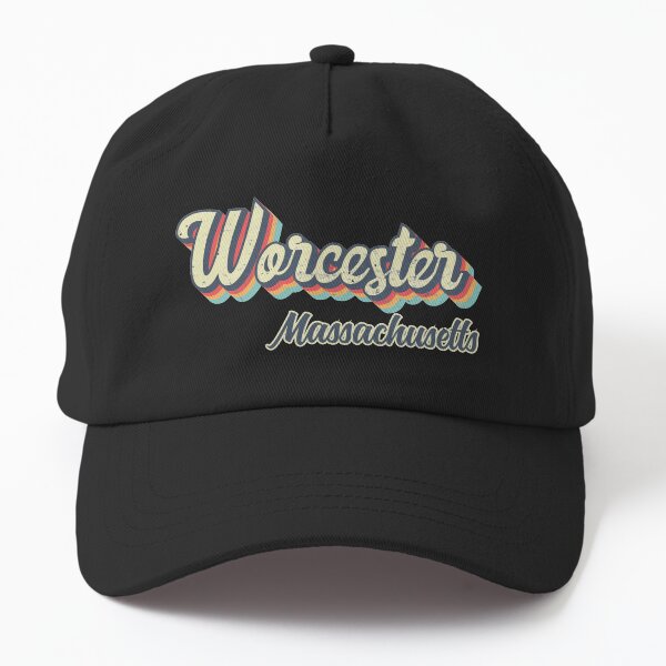 Item preview, Worcester city Massachusetts Retro Vintage 70s rainbow designed and sold by Teelogic.