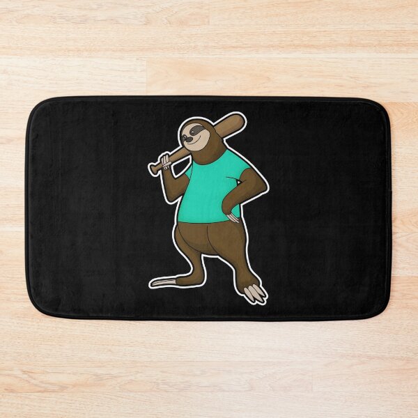 Item preview, Sloth at Baseball with Baseball bat designed and sold by Snabdesign84.