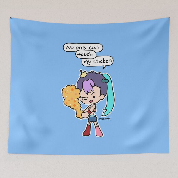 Item preview, No one can touch my chicken designed and sold by space-mandu.