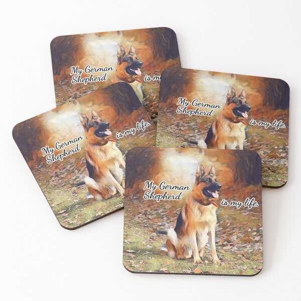 Item preview, My German Shepherd is my life. designed and sold by Wisdi.