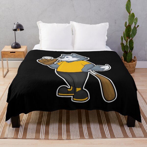 Item preview, Wolf at Baseball with Baseball bat designed and sold by Snabdesign84.