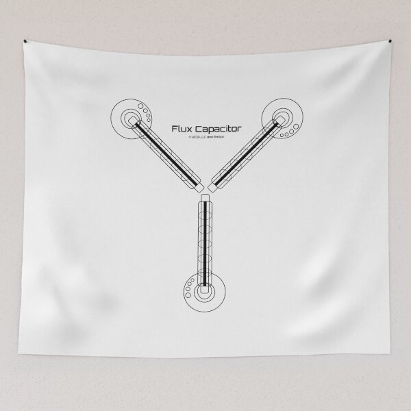 Item preview, Flux Capacitor (Black) designed and sold by Petrol Blue.