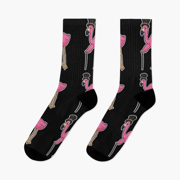 Item preview, Flamingo as Groom with Hat & cane designed and sold by Snabdesign84.
